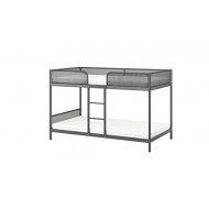 Ikea TUFFING Bunk Bed Frame, Dark grey