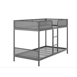 Ikea TUFFING Bunk Bed Frame, Dark grey