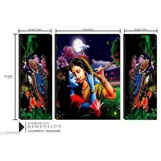 1ArtofCreation Set of 3 Radhe Krishna/MS