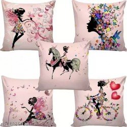 Dancing girl cushion cover/MS