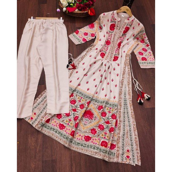 Reyon straight Long kurti/ GF238 - RAYON STRAIGHT