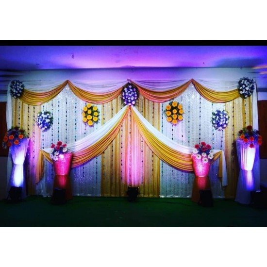 SAREE FUNCTION DECORATION 