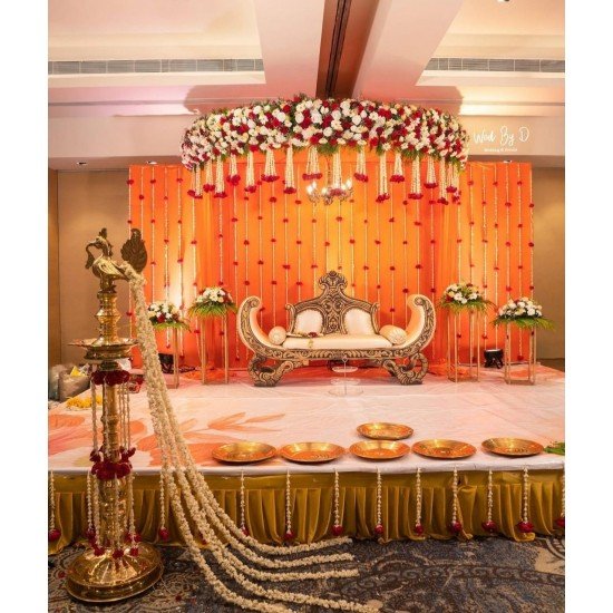 SAREE FUNCTION DECORATION 