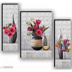 Stylish Wall Paintings (Set Of 3)/MS