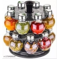 360 Revolving Spice Rack ,Masala Container/MS