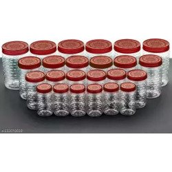Air Tight Modular Kitchen Plastic Storage Containers Jars/MS