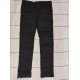 Black knee cut jeans/MS