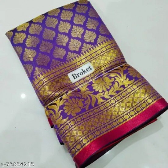 Banrasi Silk Rich Pallu Brocade Pattu Saree