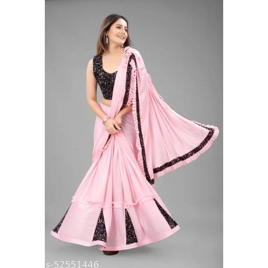 Women's Readymade Lehnga Saree