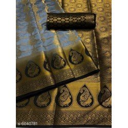 TRENDY NYLON SILK WOMEN'S SAREE/MS