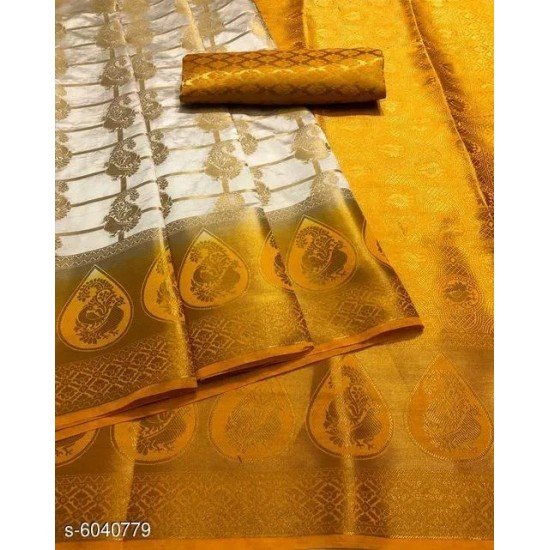 TRENDY NYLON SILK WOMEN'S SAREE/MS