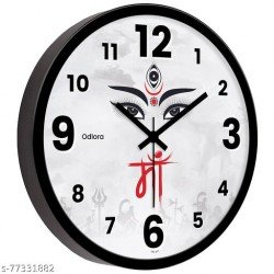 Maa Durga Wall Clock Big Size