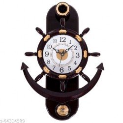 SHOORA ARTS CLASSIC ANCHOR WALL CLOCK 