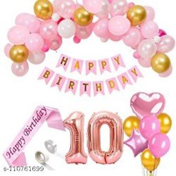 48 pcs 10th Birthday Decoration