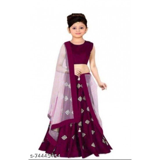 Purple Lehenga Cholis 