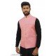 Pink Zari Nehru Jacket For men