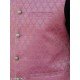 Pink Zari Nehru Jacket For men