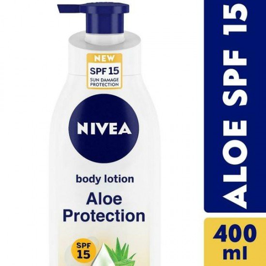 NIVEA ALOE PROTECTION SPF 15 BODY LOTION 400 ML/R NIVEA ALOE PROTECTION SPF 15 BODY LOTION 400 ML/R