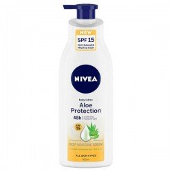 NIVEA ALOE PROTECTION SPF 15 BODY LOTION 400 ML/R