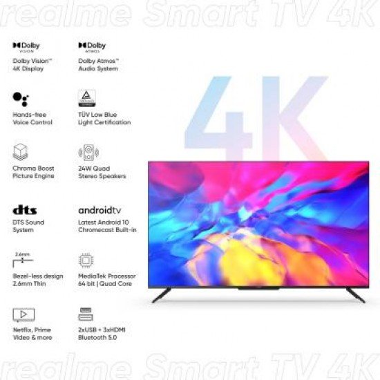 Realme (43 inch) Ultra HD TV