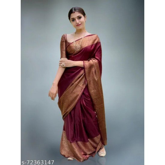 Fancy Jacquard Saree/MS