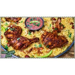 CHICKEN MANDI BIRYANI 