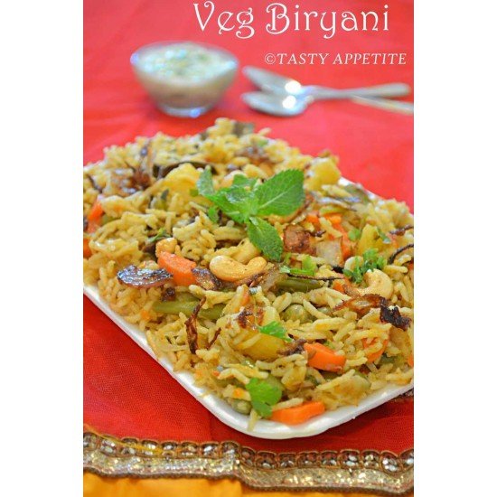 VEG BIRYANI VEG BIRYANI