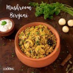 Mush room biryani