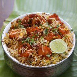 CHICKEN BIRYANI BONLESS