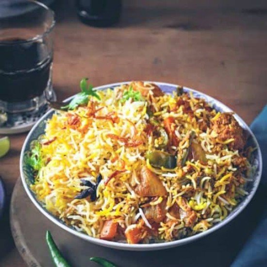 VEG BIRYANI VEG BIRYANI