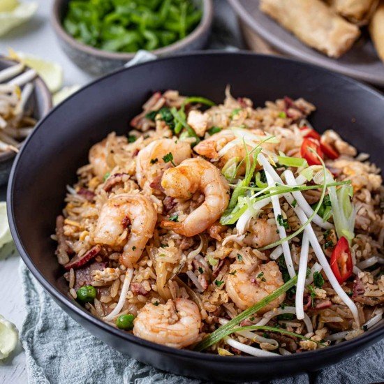 PRAWNS FRIED RICE