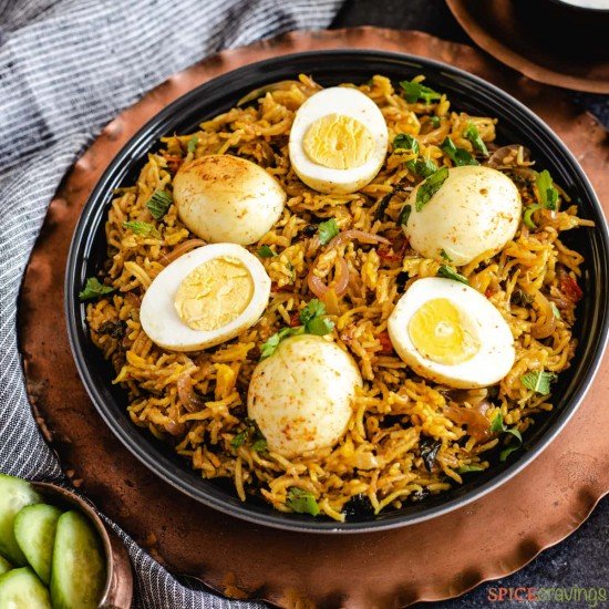 EGG BIRYANI EGG BIRYANI