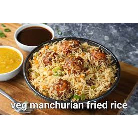 VEG MANCHURIAN FRIED RICE