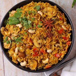 MUSHROOM BIRYANI