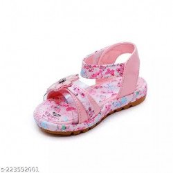 Hooh_baby girl floral print fancy sandals/MS