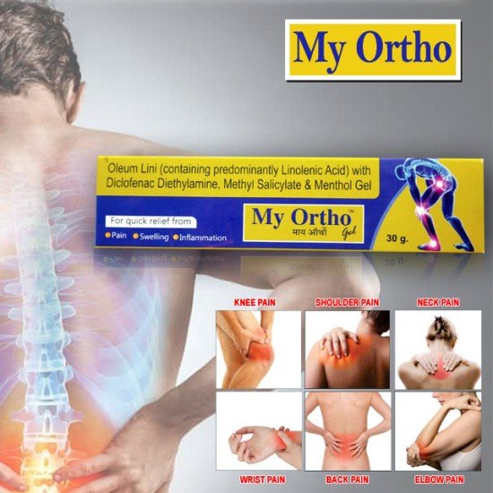 My Ortho-Pain Relief Gel COMBO PACK 3 PCS 