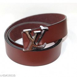 Fashcart Pure Leather LV Belt For Men