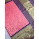 FANTASTIC PINK COLOR KANCHIPURAM SILK SAREE