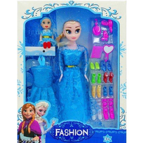 BEAUTIFUL FROZEN DOLL ANNA AND ELSA