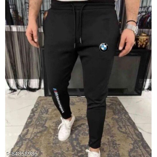 Black Trendy Men Trackpant