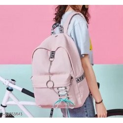 College & School Girls Backpack With Multi Colors/MS