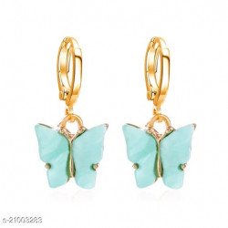 Butterfly Hoop Earrings/MS