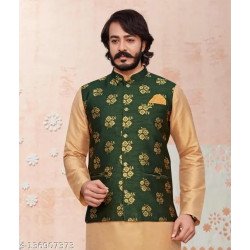 All New Men's Traditional Ethinic Nehru Jacket/MS