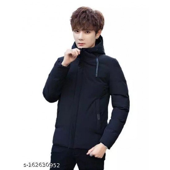 Stylish Hoodie jacket (Black)/MS