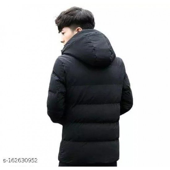 Stylish Hoodie jacket (Black)/MS