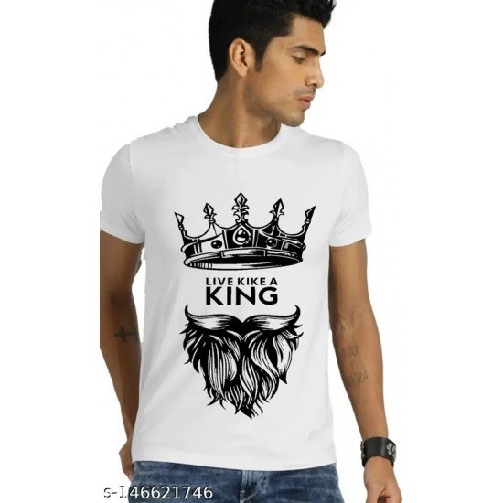 LIVE LIKE A KING MEN T SHIRTS/MS