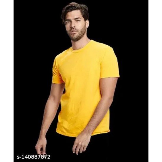 Round Neck Half Sleeve Tshirt For Men Under 200/MS