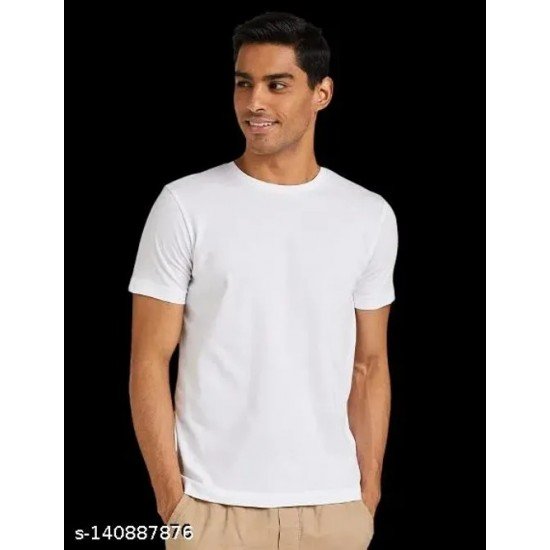 Round Neck Half Sleeve Tshirt For Men Under 200/MS