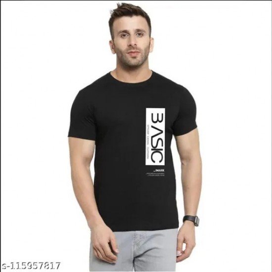 Scott International Mens Stylish Casual Cotton Printed T-shirt/MS