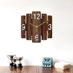 Wall Clock-004 Wenge 30x30cm/MS